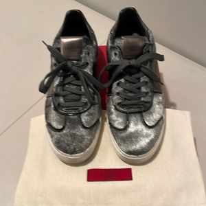 Authentic Valentino Garavani Ponyhair Low Top Sneakers